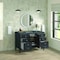 James Martin Vanities 48'' Vanity, Carbon Oak w/ 3 CM Parisien Bleu Quartz Top 485-V48-CBO-3PBL - alternate 3